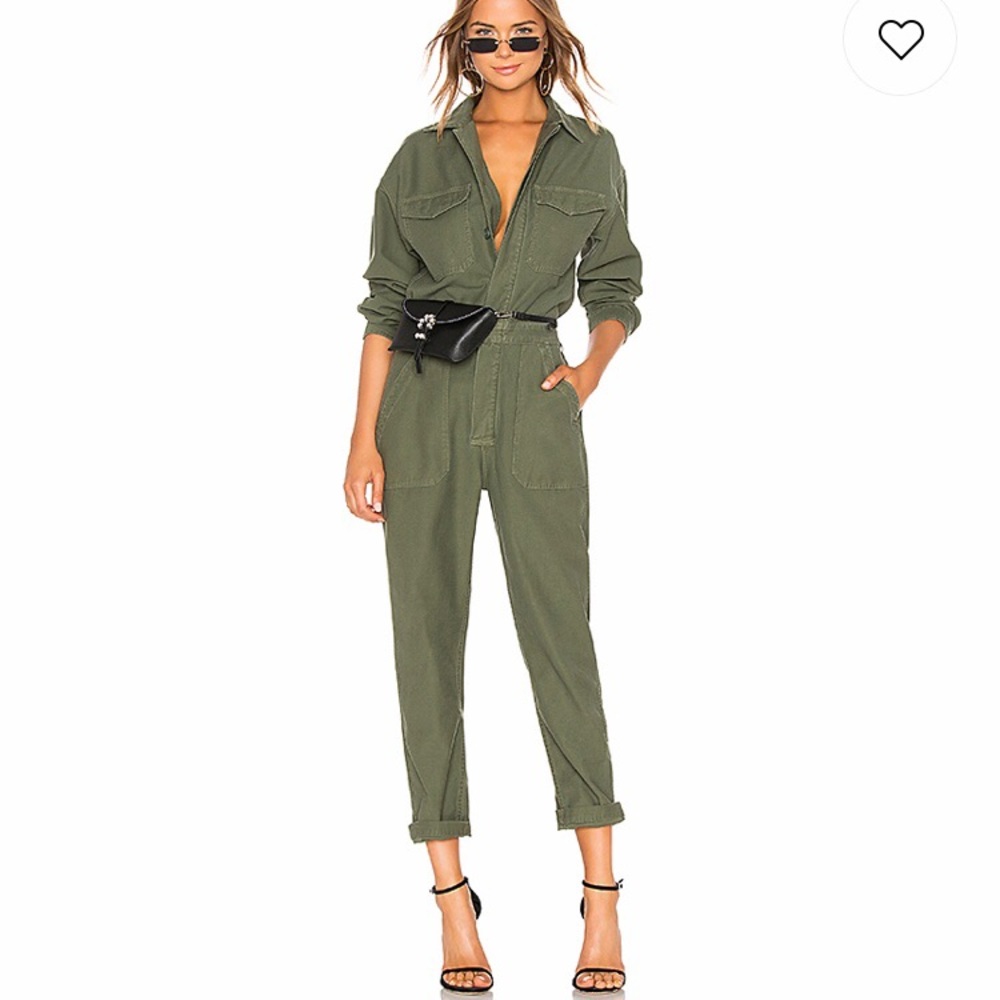 Calvin Klein jumpsuit olive